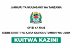 Utumishi Call for Work PDF 2026