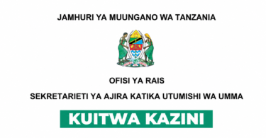 Utumishi Call for Work PDF 2026