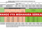 Tanzania Government Salary Scale